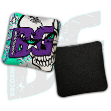 Load image into Gallery viewer, Limited Edition 2026 BG Multiple Bag Models "Peeking Skull" - ACL Pro Stamped Cornhole Bags - SET OF 4 BAGS