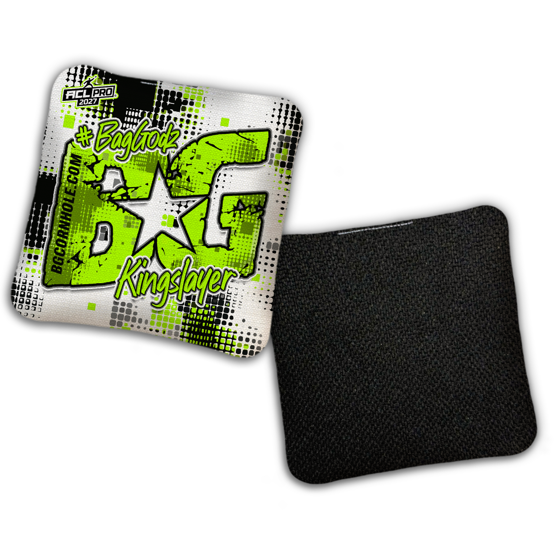 2027 BG Multiple Bag Models "PHANTOM GRID" - ACL Pro Stamped Cornhole Bags - SET OF 4 BAGS
