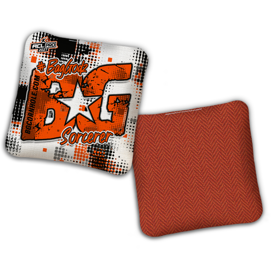 2027 BG Multiple Bag Models "PHANTOM GRID" - ACL Pro Stamped Cornhole Bags - SET OF 4 BAGS