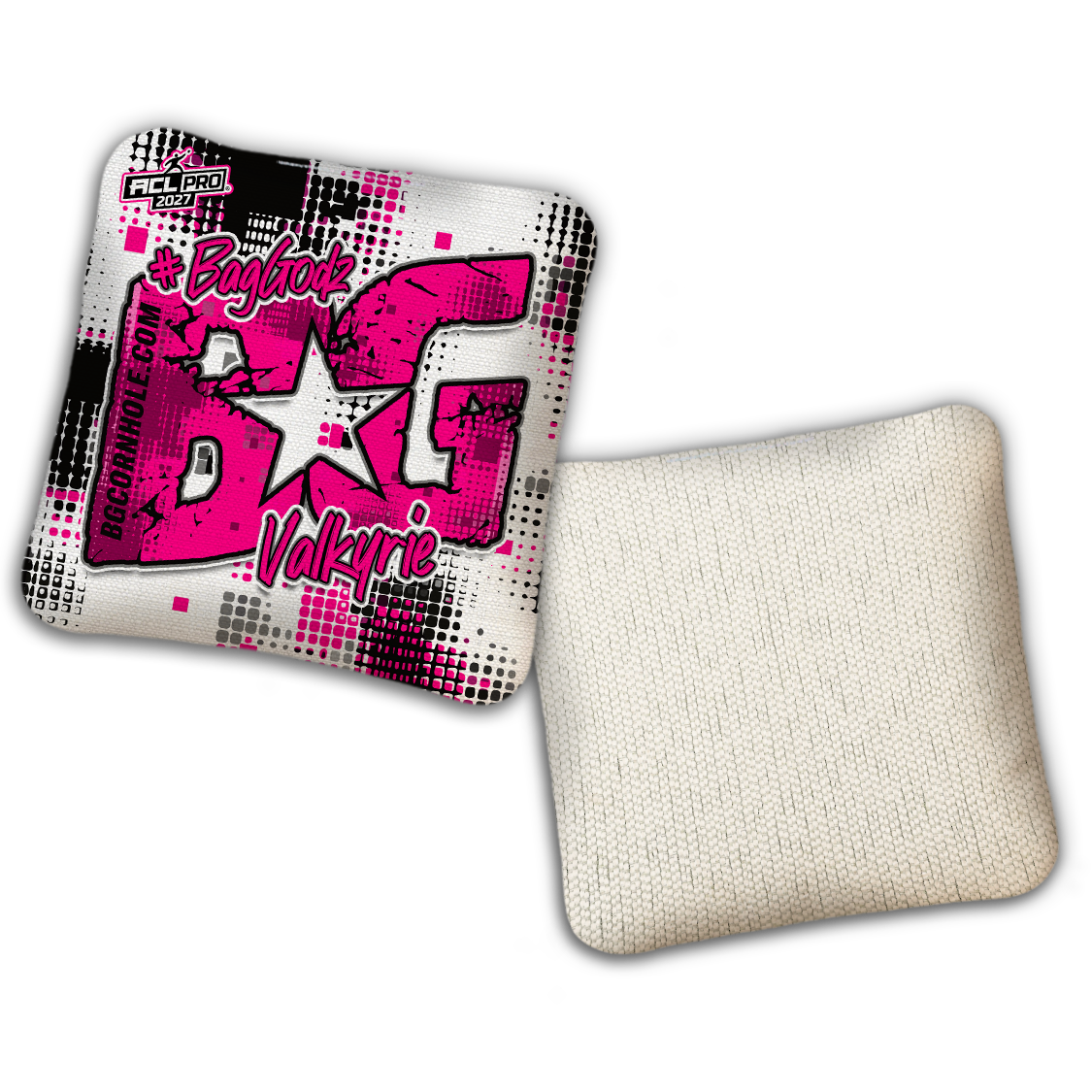 2027 BG Multiple Bag Models "PHANTOM GRID" - ACL Pro Stamped Cornhole Bags - SET OF 4 BAGS
