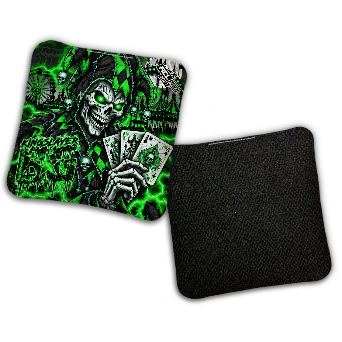 2027 BG Multiple Bag Models "Press Your Luck" - ACL Pro Stamped Cornhole Bags