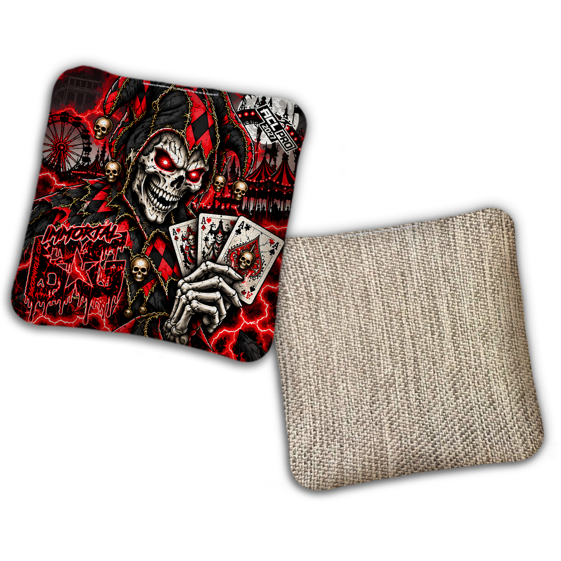 2027 BG Multiple Bag Models "Press Your Luck" - ACL Pro Stamped Cornhole Bags