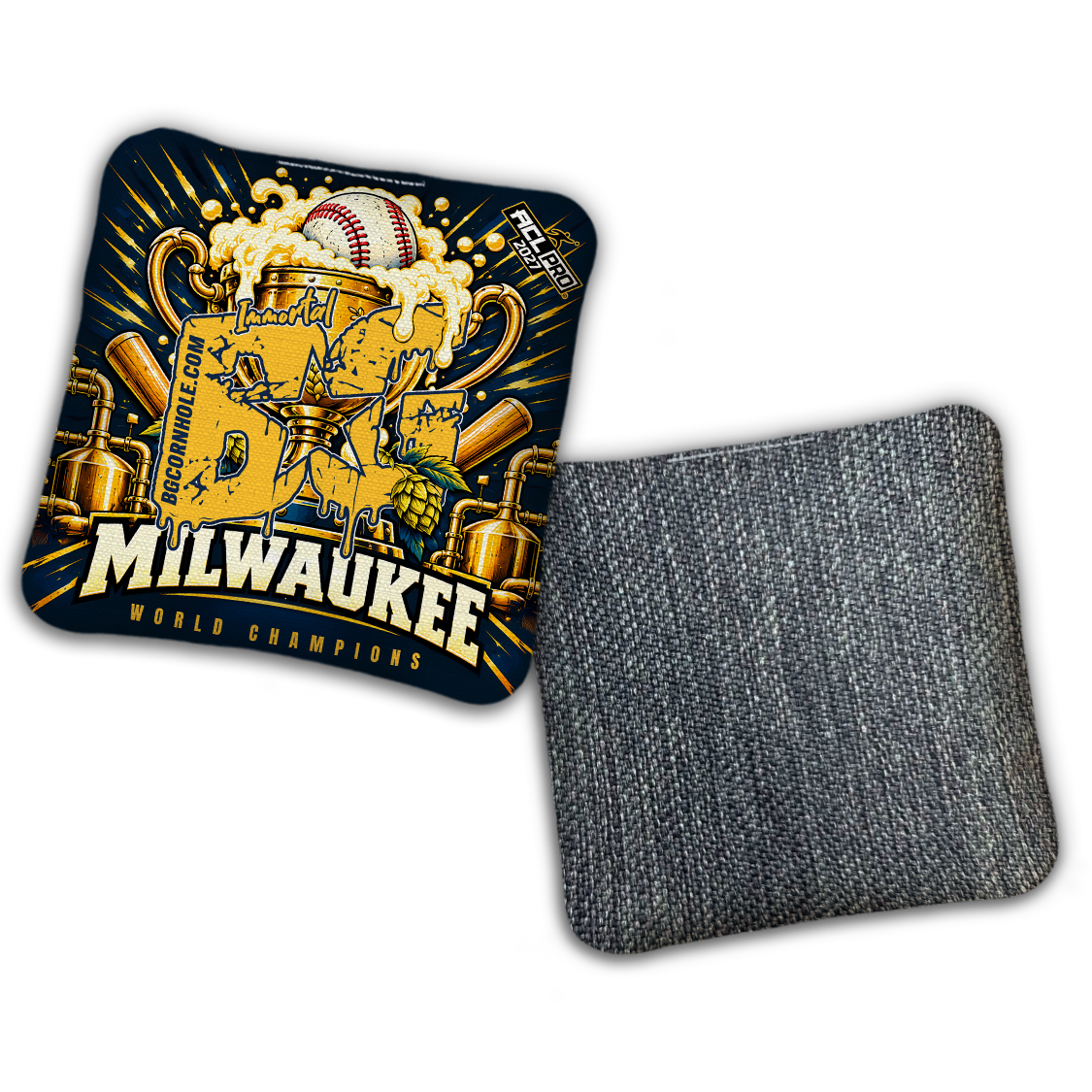 2027 ACL - BG Multiple Bag Models "Raise The Bag" - Pro Stamped Cornhole Bags - SET OF 4 BAGS