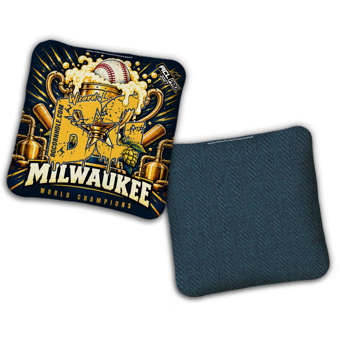 2027 ACL - BG Multiple Bag Models "Raise The Bag" - Pro Stamped Cornhole Bags - SET OF 4 BAGS