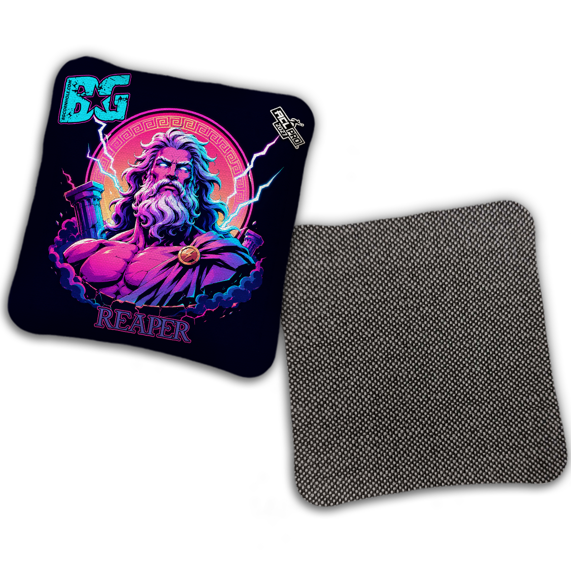 2027 BG Multiple Models “Divine Reign" - ACL Pro Stamped Cornhole Bags - SET OF 4 BAGS