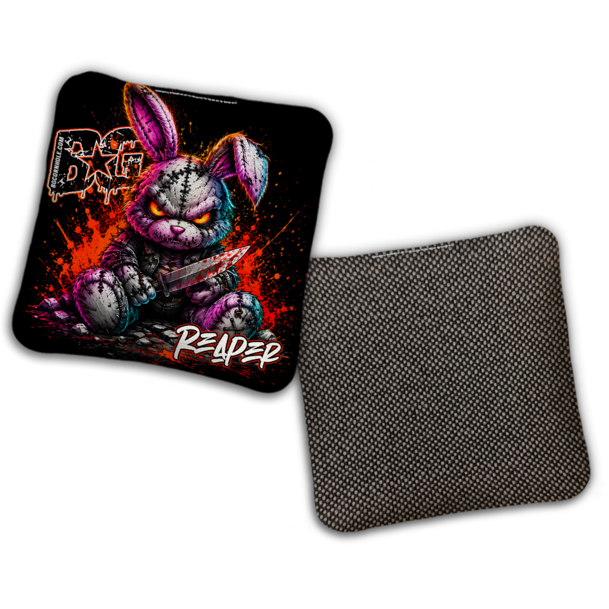 UNSTAMPED - BG Multiple Bag Models "BAD BUNNY" - Cornhole Bags - SET OF 4 BAGS