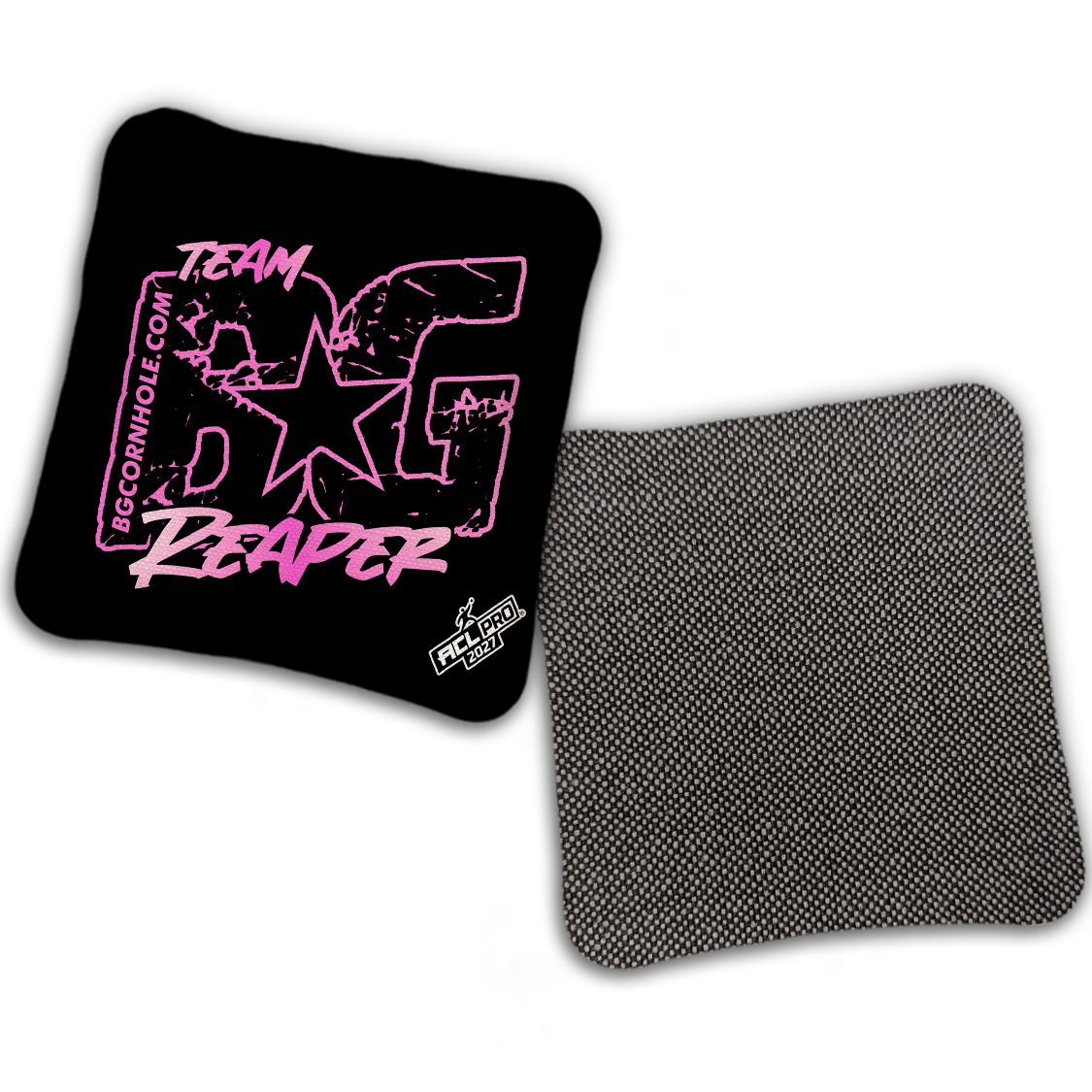2027 BG Multiple Bag Models "OUTLINED TEAM BG" - ACL Pro Stamped Cornhole Bags - SET OF 4 BAGS