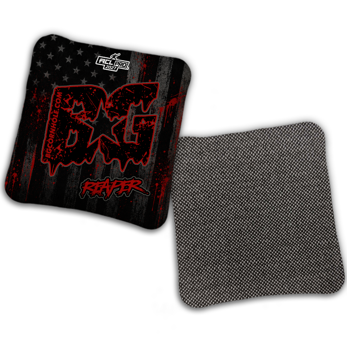 2027 BG Multiple Bag Models "AMERICAN GRIT" - ACL Pro Stamped Cornhole Bags - SET OF 4 BAGS