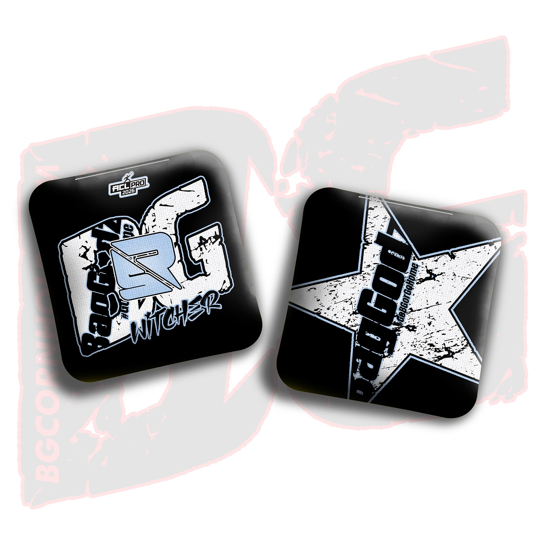 2026 BG Multiple Bag Models  - "Ryan Smith” - ACL Pro Stamped Cornhole Bags - SET OF 4 BAGS