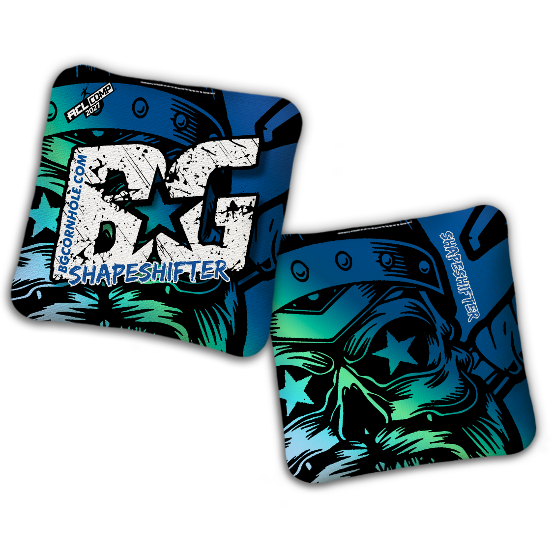 2027 BG Multiple Bag Models - "THE LURKER" - ACL Comp Stamped Cornhole Bags - SET OF 4 BAGS