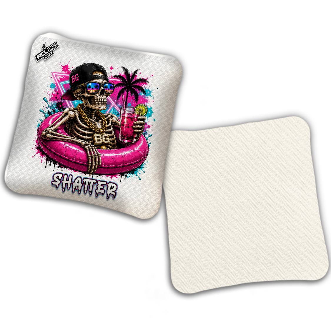 2027 BG Multiple Bag Models "DEADCATION" - ACL Pro Stamped Cornhole Bags - SET OF 4 BAGS