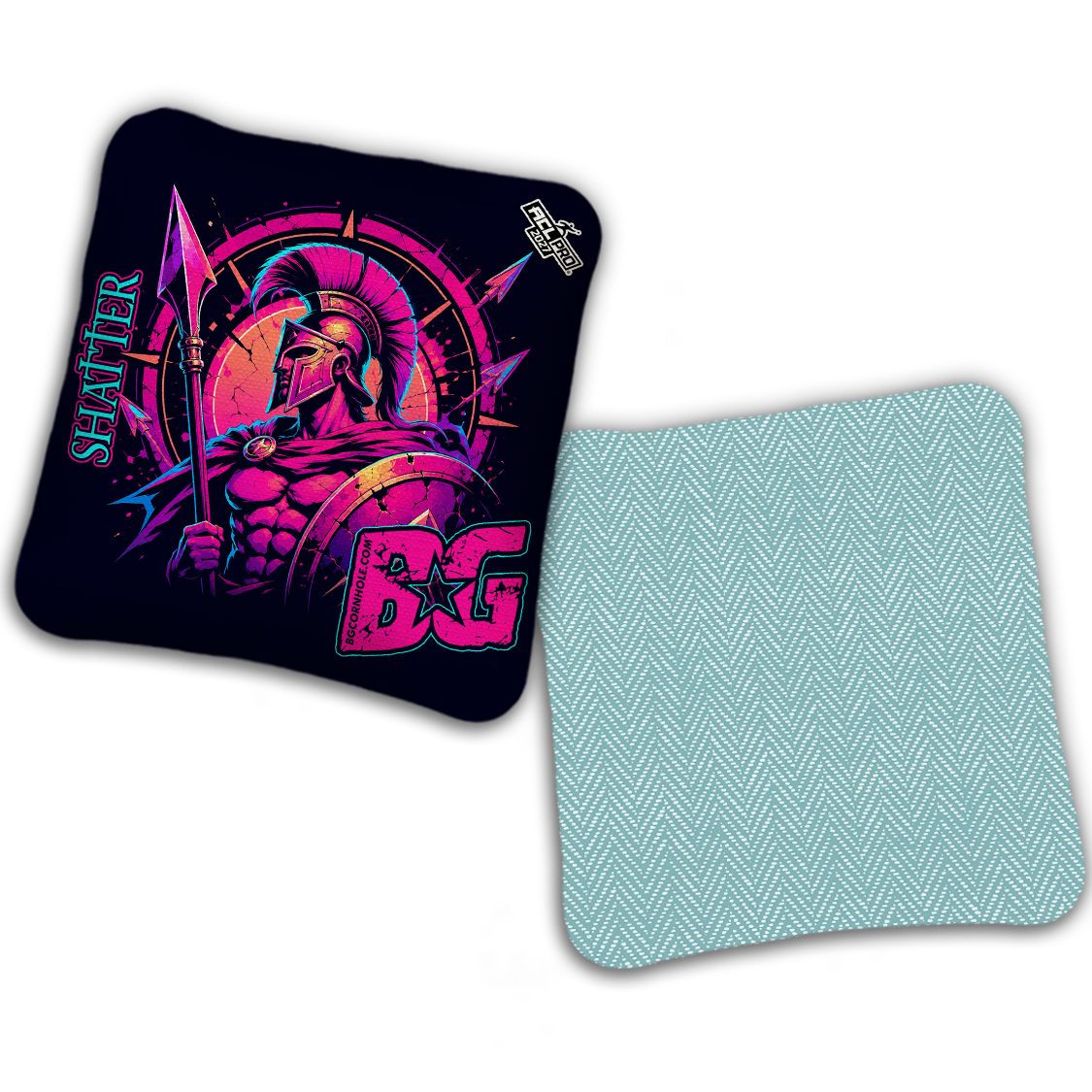 2027 BG Multiple Models “Divine Reign" - ACL Pro Stamped Cornhole Bags - SET OF 4 BAGS