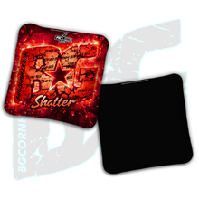 Load image into Gallery viewer, 2026 BG Shatter "Explosive" - ACL Pro Stamped Cornhole Bags - SET OF 4 BAGS
