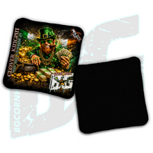 Load image into Gallery viewer, Limited Edition 2026 BG Multiple Bag Models "Clover Kingpin" - ACL Pro Stamped Cornhole Bags - SET OF 4 BAGS