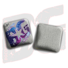 Load image into Gallery viewer, 2026 BG Kingslayer &quot;Silver Colormatch&quot; - ACL Pro Stamped Cornhole Bags - SET OF 4 BAGS