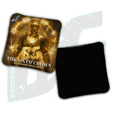 Load image into Gallery viewer, 6th Anniversary Edition 2026 BG Multiple Bag Models "The 6th Crown" - ACL Pro Stamped Cornhole Bags - SET OF 4 BAGS