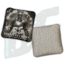 Load image into Gallery viewer, 6th Anniversary Edition 2026 BG Multiple Bag Models "The 6th Crown" - ACL Pro Stamped Cornhole Bags - SET OF 4 BAGS
