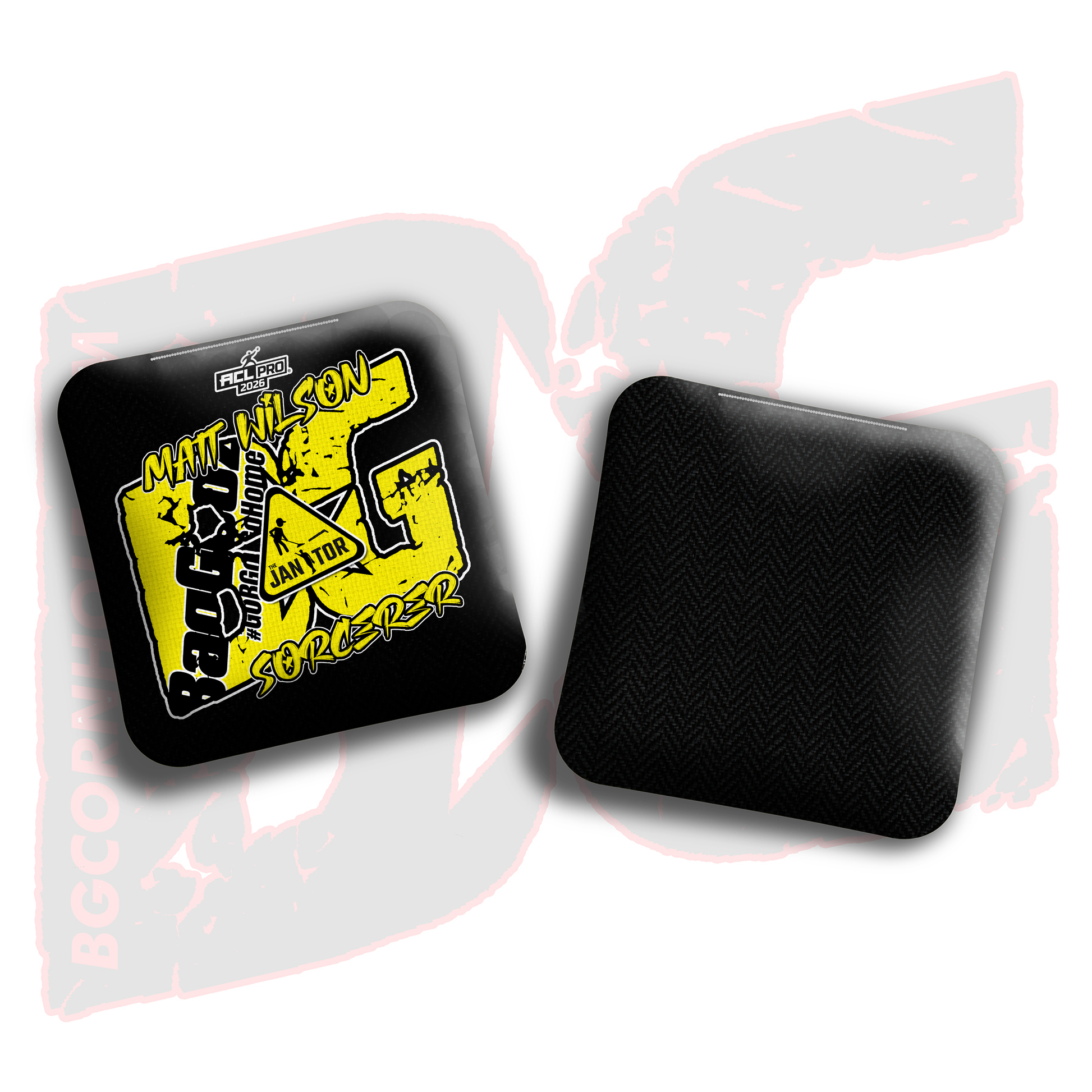 2026 BG Multiple Bag Models  - "Matt Wilson” - ACL Pro Stamped Cornhole Bags - SET OF 4 BAGS