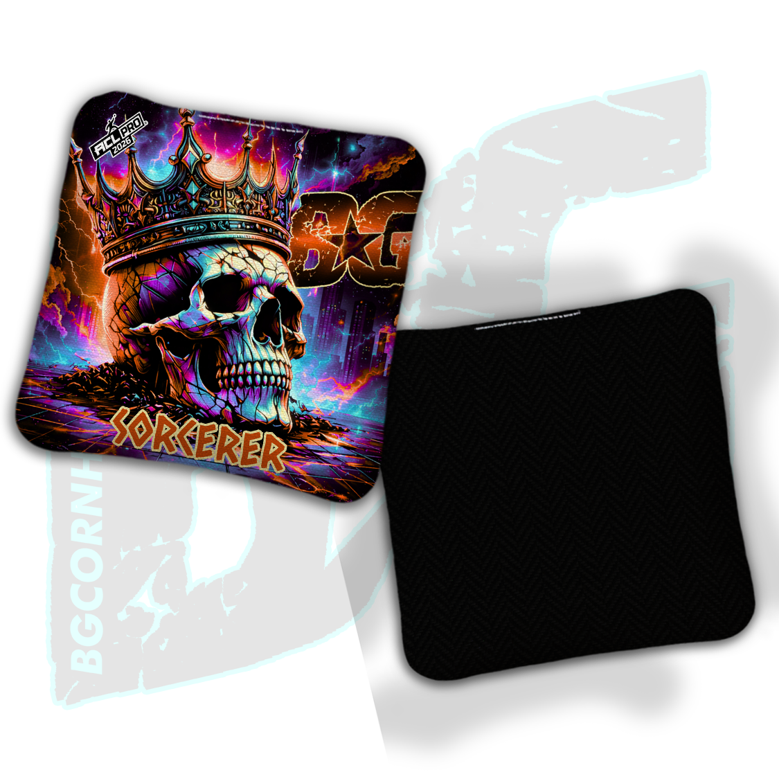 2026 BG Multiple Bag Models "Royal Ruins" - ACL Pro Stamped Cornhole Bags - SET OF 4 BAGS