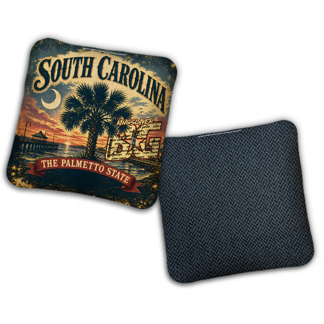 2027 BG Multiple Bag Models "SOUTH CAROLINA" - ACL Pro Stamped Cornhole Bags - SET OF 4 BAGS