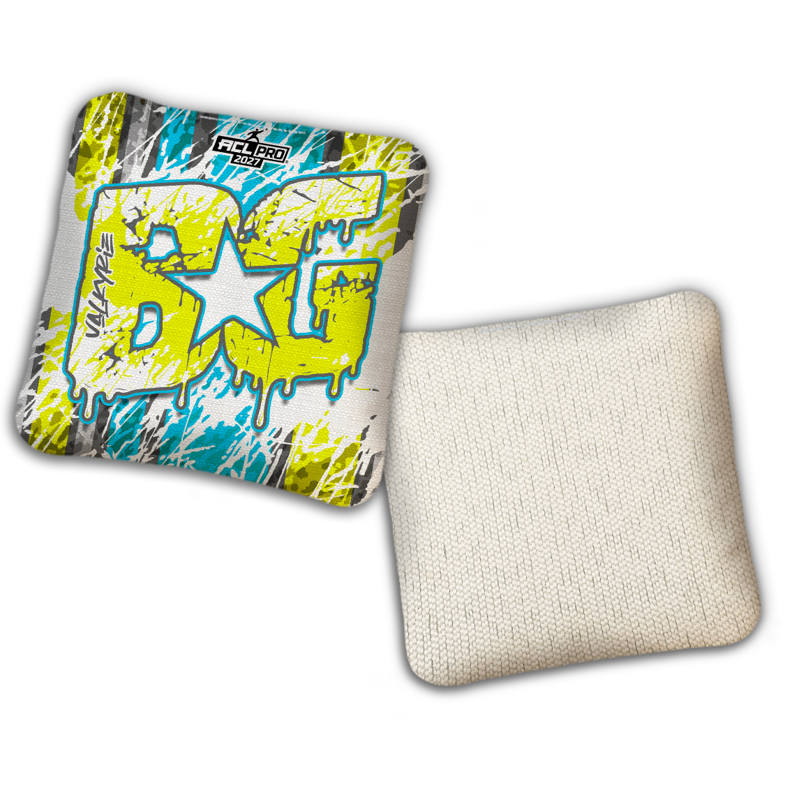 2027 BG Multiple Bag Models "SPLASH ZONE" - ACL Pro Stamped Cornhole Bags - SET OF 4 BAGS