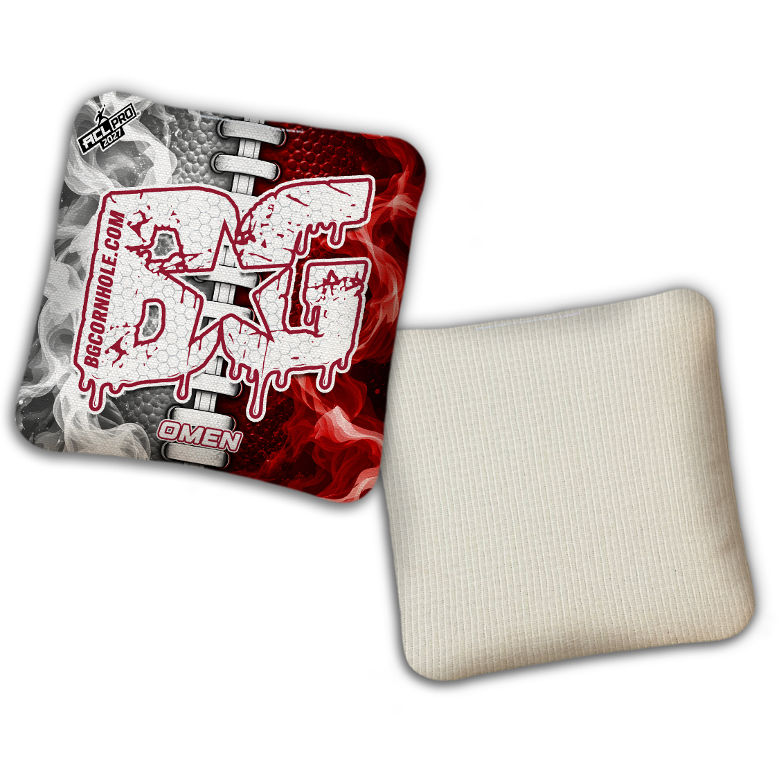 2027 BG Multiple Bag Models "Alabama Split Lace" - ACL Pro Stamped Cornhole Bags