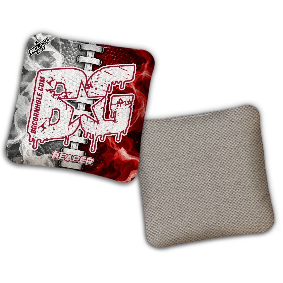 2027 BG Multiple Bag Models "Alabama Split Lace" - ACL Pro Stamped Cornhole Bags