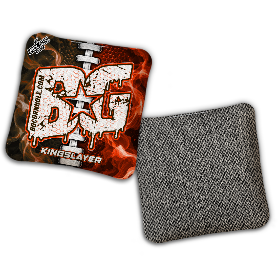 2027 BG Multiple Bag Models "Cleveland Split Lace" - ACL Pro Stamped Cornhole Bags