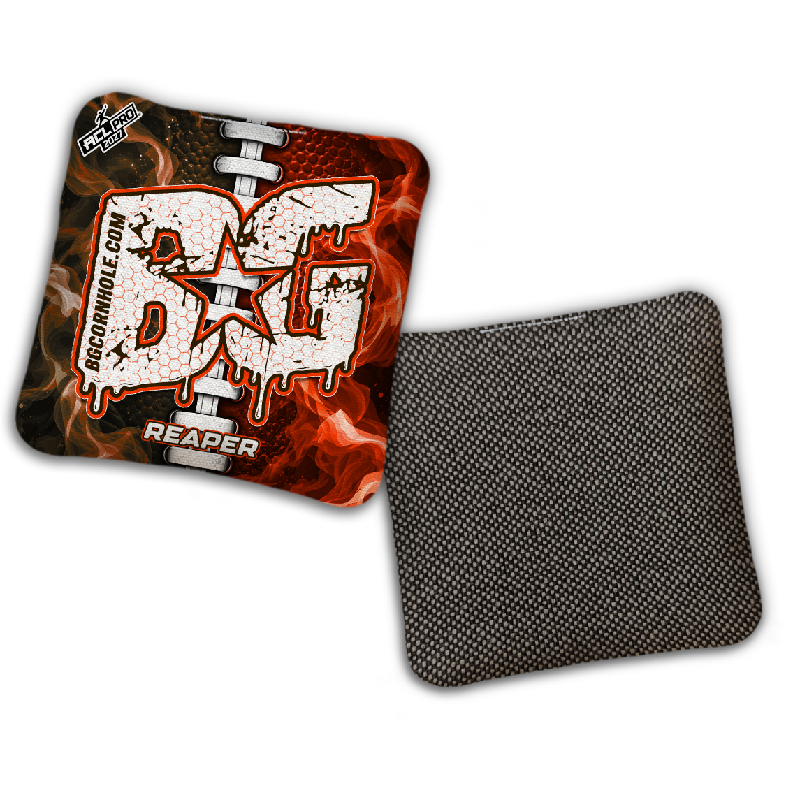 2027 BG Multiple Bag Models "Cleveland Split Lace" - ACL Pro Stamped Cornhole Bags