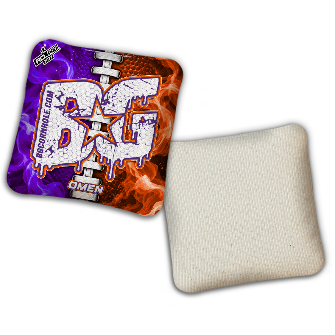 2027 BG Multiple Bag Models "South Carolina Split Lace" - ACL Pro Stamped Cornhole Bags