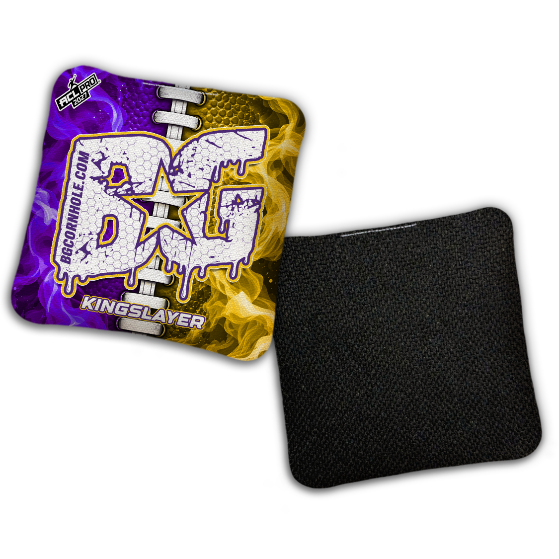 2027 BG Multiple Bag Models "Louisiana Split Lace" - ACL Pro Stamped Cornhole Bags