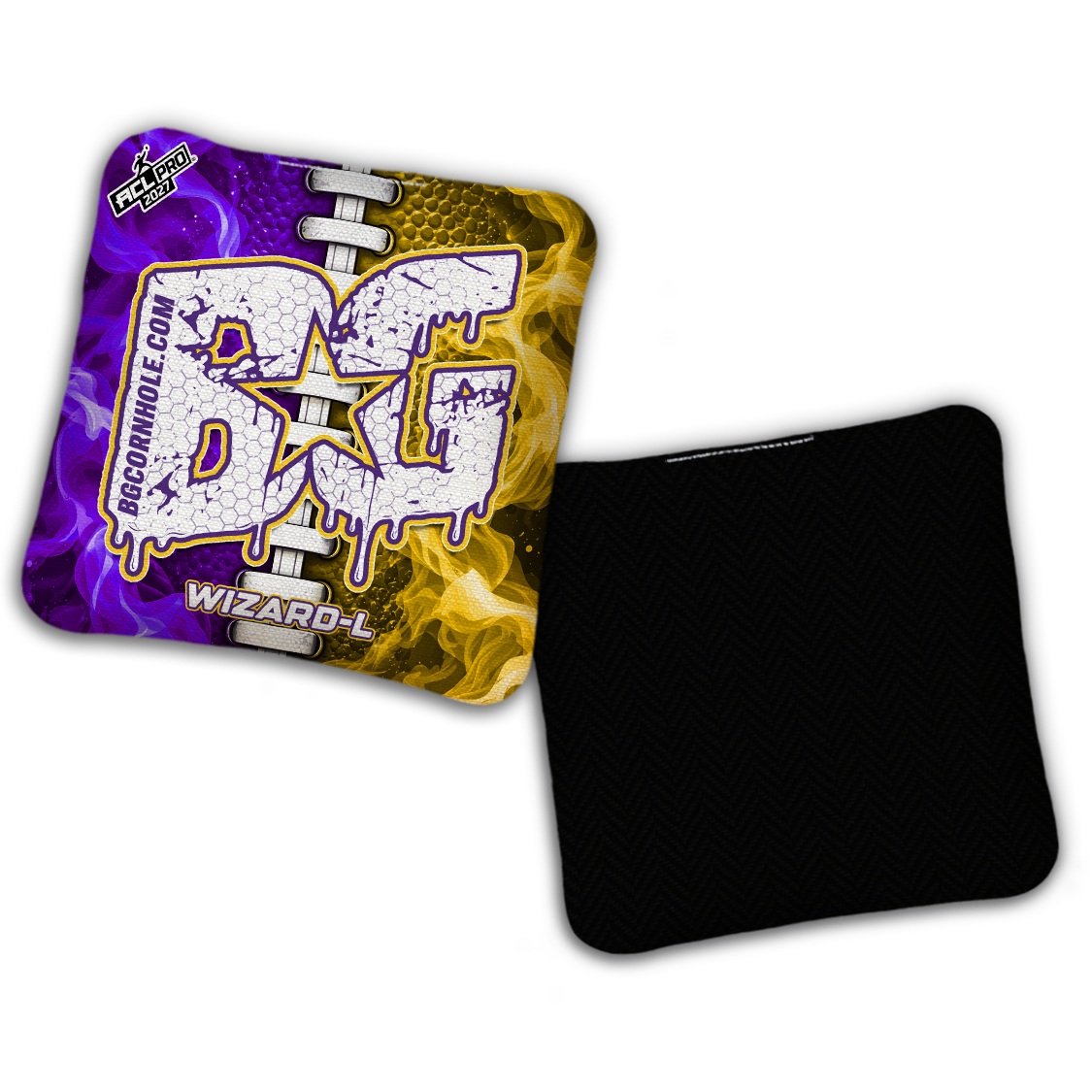 2027 BG Multiple Bag Models "Louisiana Split Lace" - ACL Pro Stamped Cornhole Bags