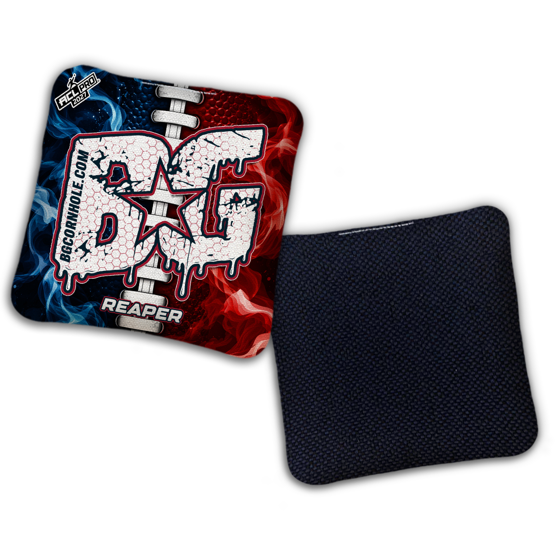 2027 BG Multiple Bag Models "Texas Split Lace " - ACL Pro Stamped Cornhole Bags