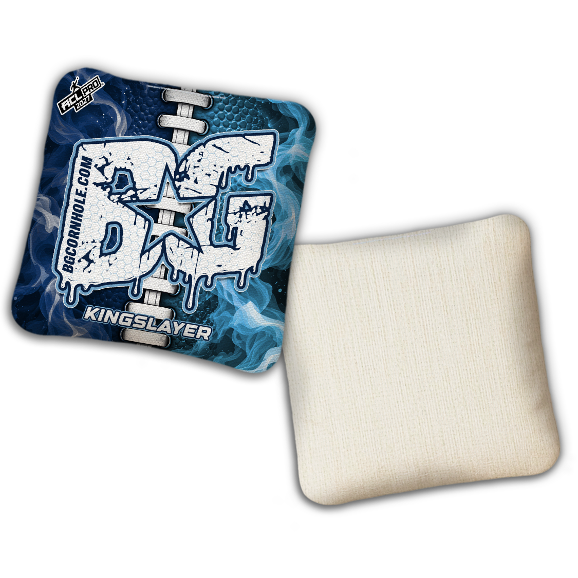 2027 BG Multiple Bag Models "North Carolina Split Lace" - ACL Pro Stamped Cornhole Bags