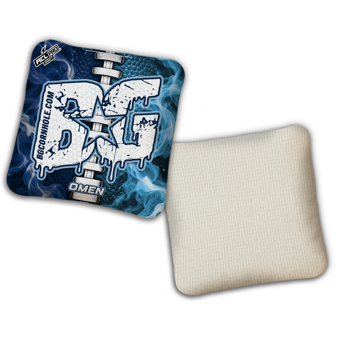 2027 BG Multiple Bag Models "North Carolina Split Lace" - ACL Pro Stamped Cornhole Bags