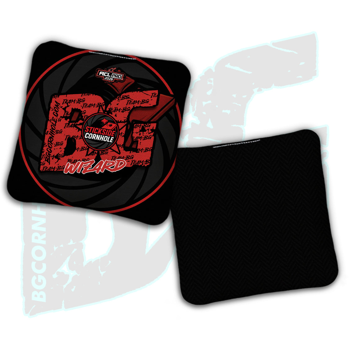 2026 Multiple Bag Models  "Stickside Cornhole” Collab - ACL Pro Stamped Cornhole Bags - SET OF 4 BAGS