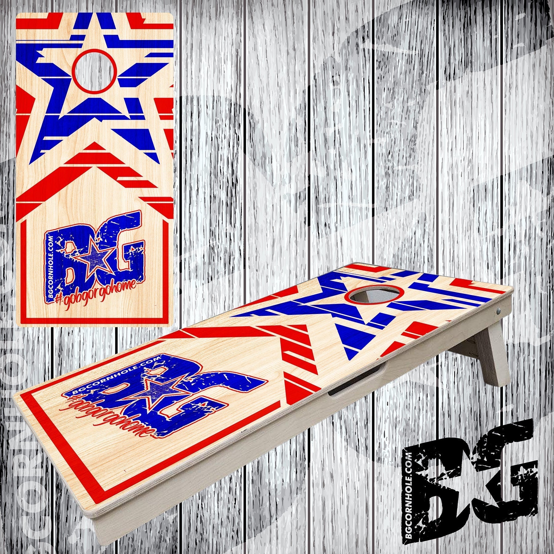 BG "Superstar" Cornhole Boards - Elite Model