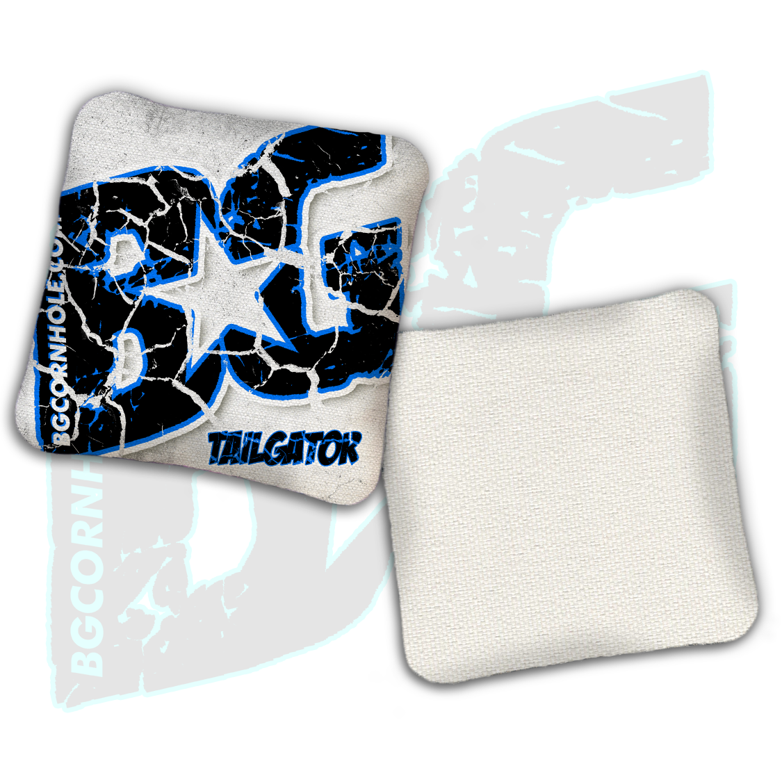 BG Multiple Bag Models  - "Crackle" - Non Stamped Cornhole Bags - SET OF 4 bags