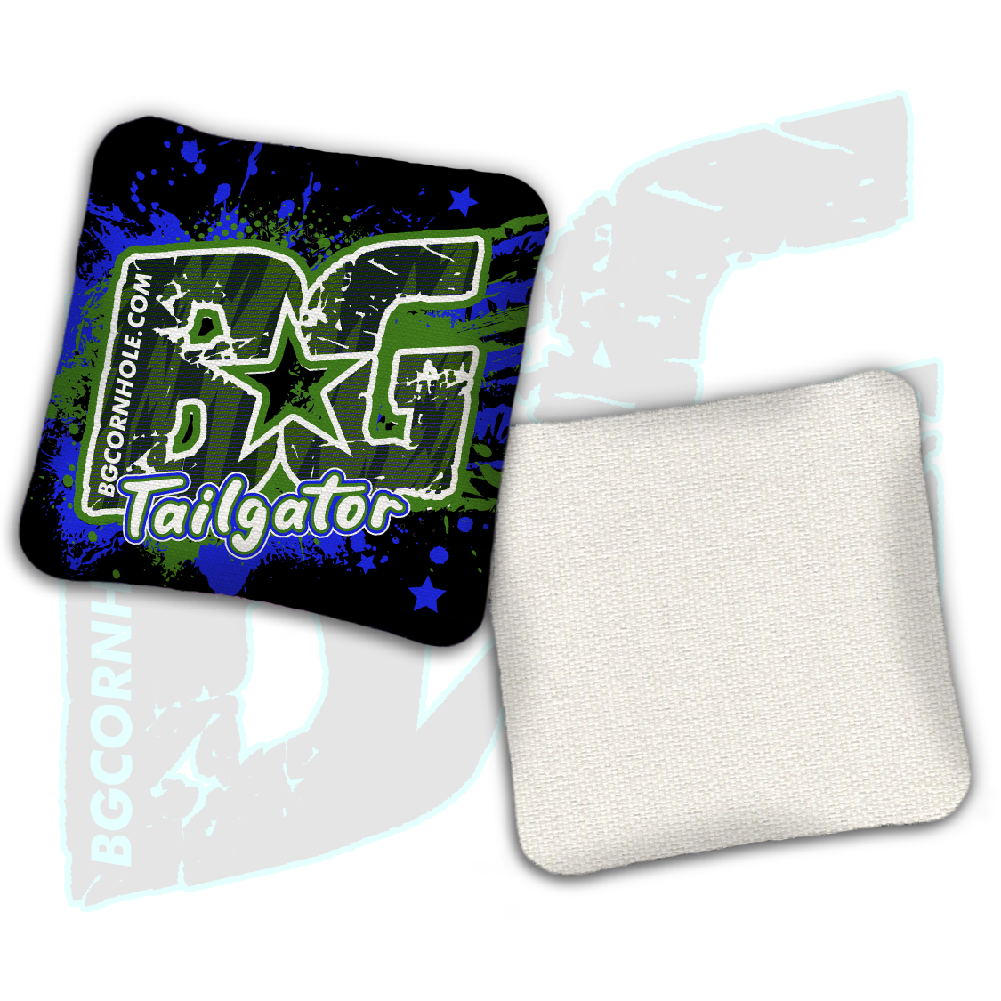 BG Tailgator  - "Stars and Drip” - Non Stamped Cornhole Bags - SET OF 4 bags