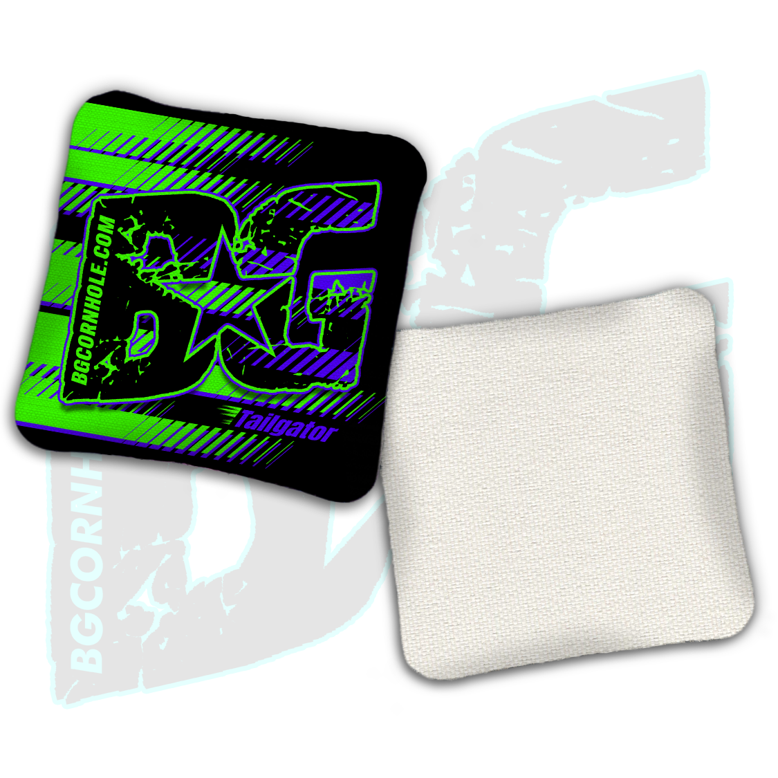 BG Multiple Bag Models  - "Full Throttle" - Non Stamped Cornhole Bags - SET OF 4 bags