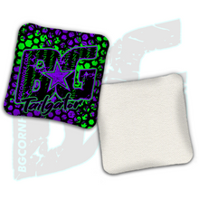 Load image into Gallery viewer, 2026 BG Multiple Bag Models  - "Neon Honeycomb" - Non Stamped Cornhole Bags - SET OF 4 bags