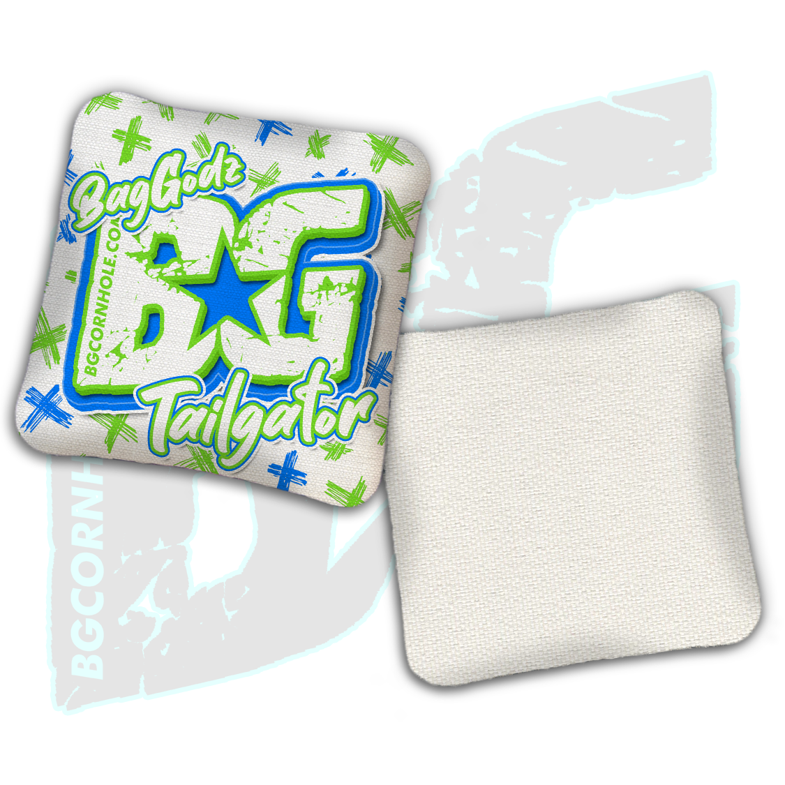 BG Multiple Bag Models  - "X" - Non Stamped Cornhole Bags - SET OF 4 bags