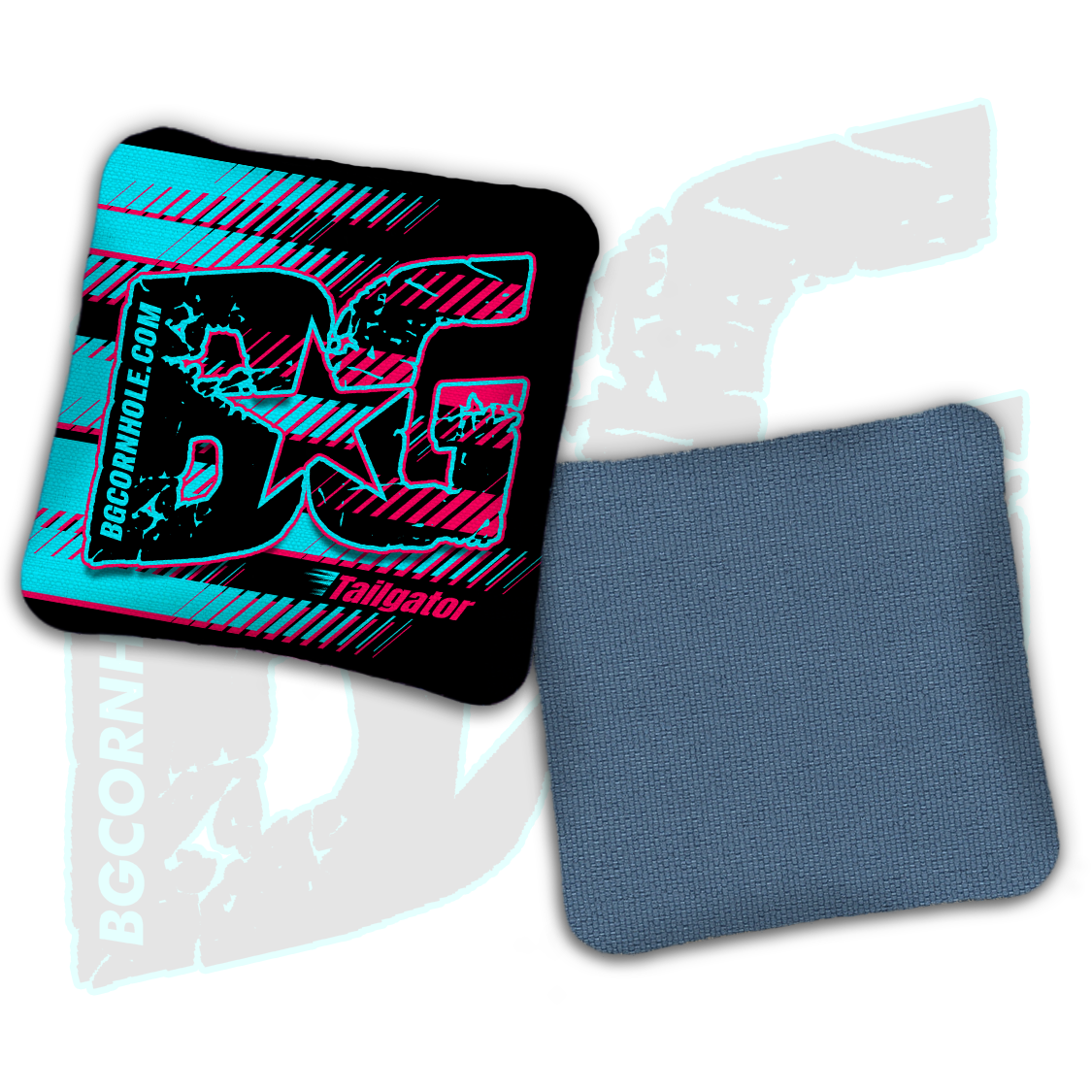 BG Multiple Bag Models  - "Full Throttle" - Non Stamped Cornhole Bags - SET OF 4 bags