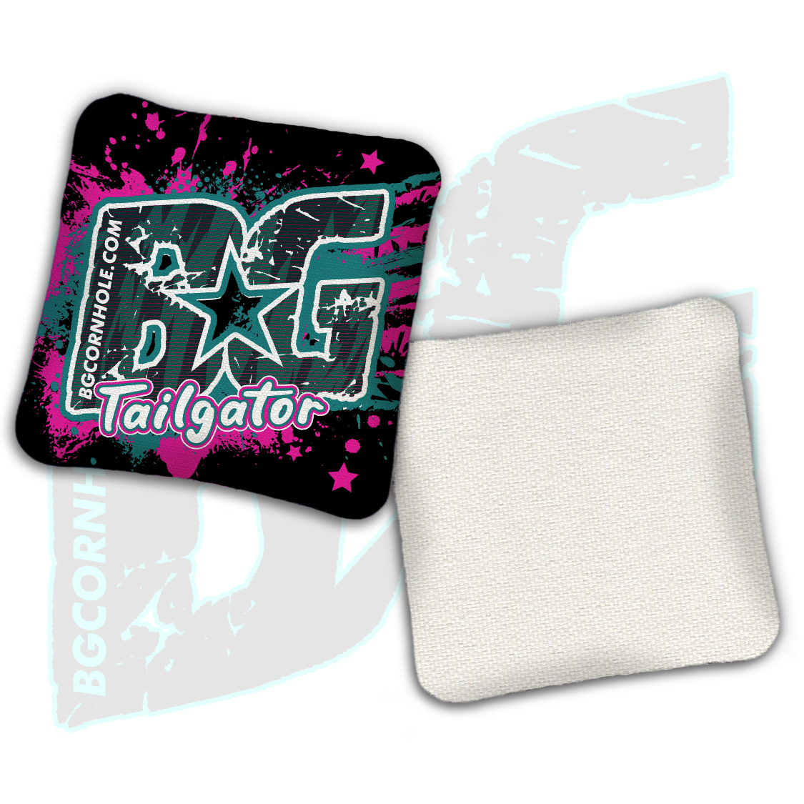 BG Tailgator  - "Stars and Drip” - Non Stamped Cornhole Bags - SET OF 4 bags