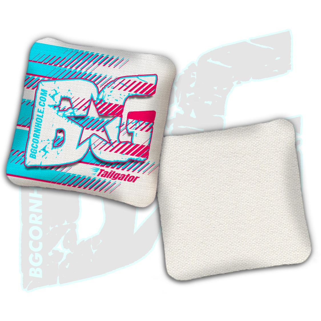 BG Multiple Bag Models  - "Full Throttle" - Non Stamped Cornhole Bags - SET OF 4 bags