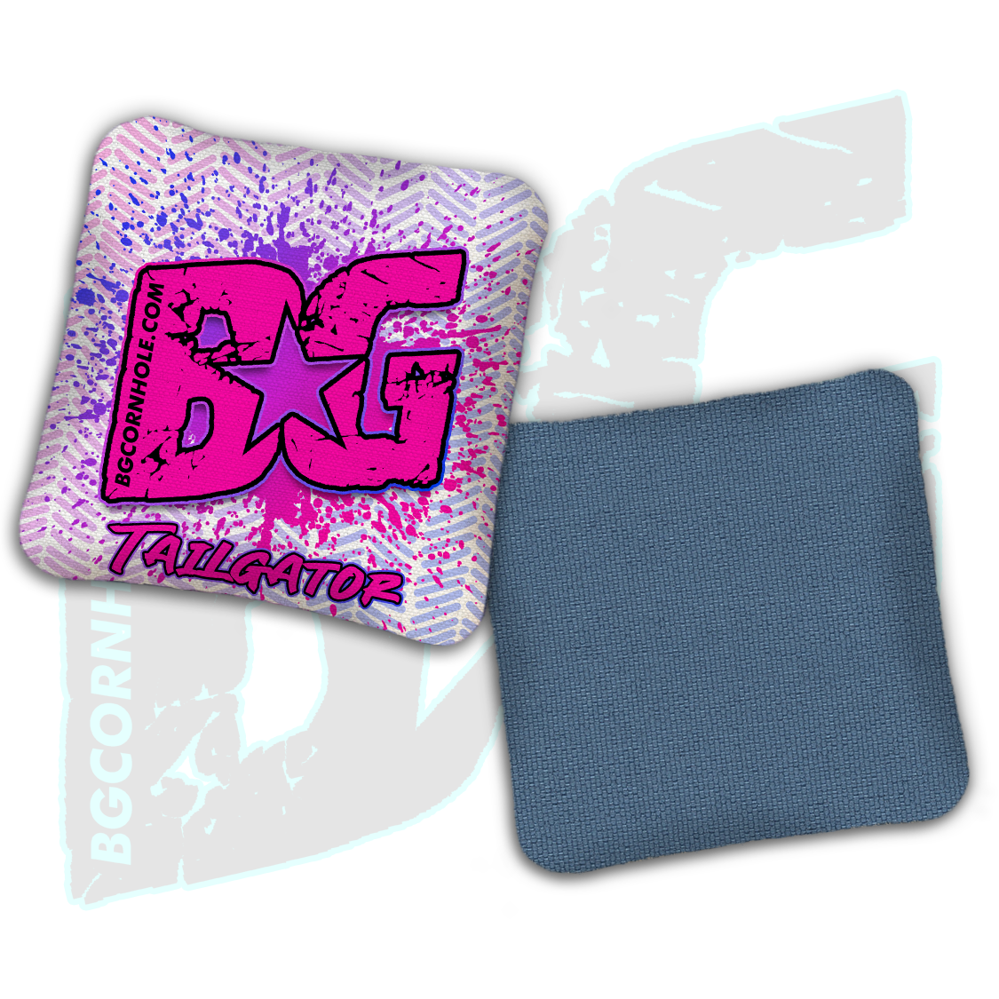 BG Multiple Bag Models  - "Paint Splatter" - Non Stamped Cornhole Bags - SET OF 4 bags
