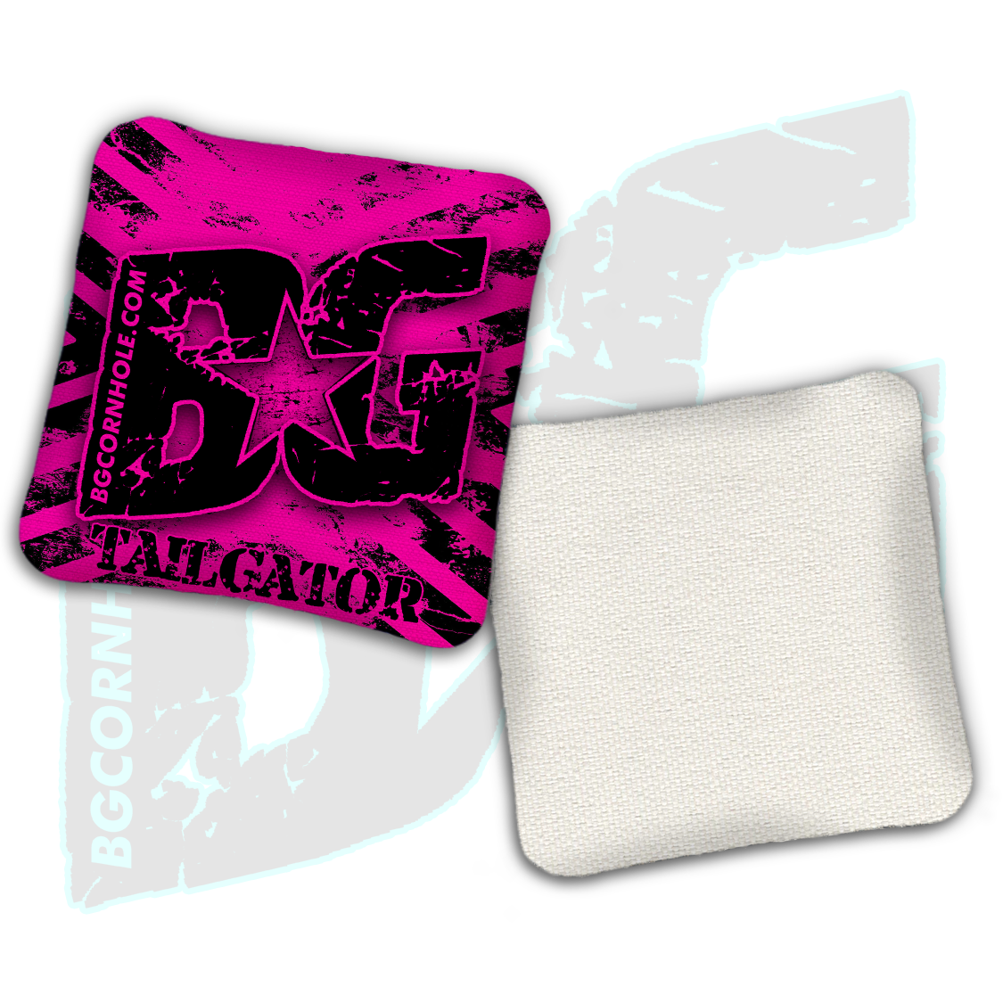 BG Multiple Bag Models  - "Danger" - Non Stamped Cornhole Bags - SET OF 4 bags