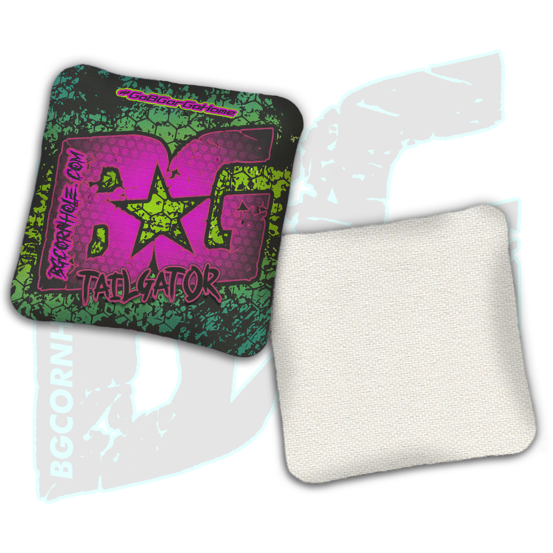 BG Tailgator  - "Killer Hex" - Non Stamped Cornhole Bags - SET OF 4 bags