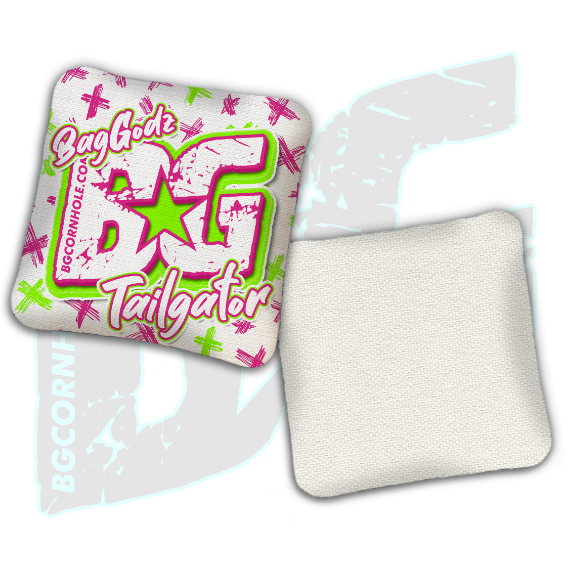 BG Multiple Bag Models  - "X" - Non Stamped Cornhole Bags - SET OF 4 bags
