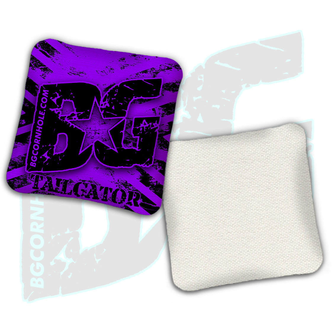 BG Multiple Bag Models  - "Danger" - Non Stamped Cornhole Bags - SET OF 4 bags